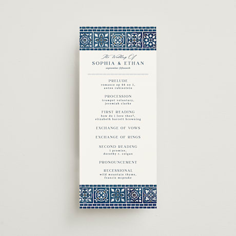 Wedding Programs