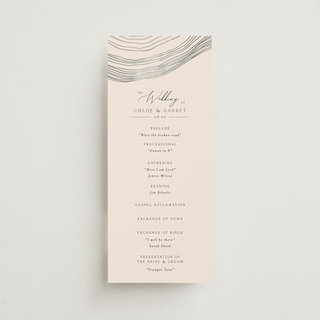 Wedding Programs