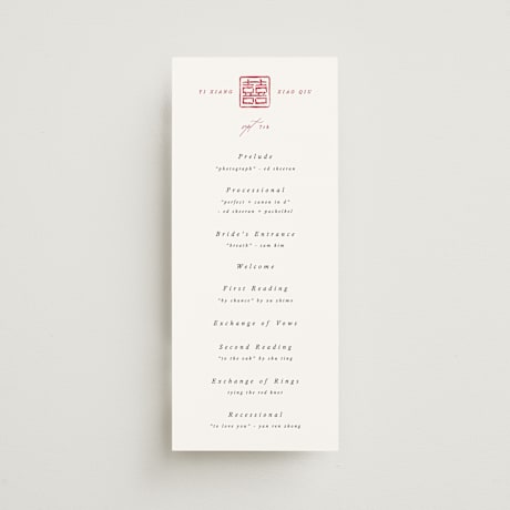 Wedding Programs
