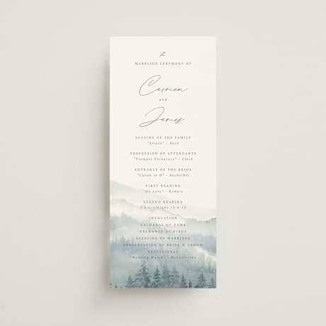Wedding Programs