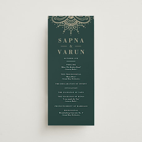 Wedding Programs