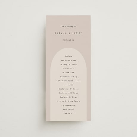 Wedding Programs