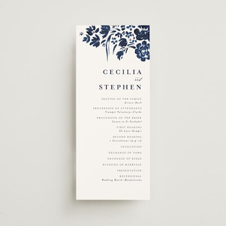 Wedding Programs