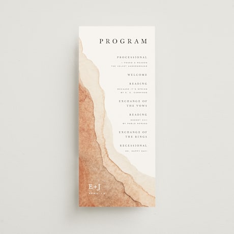 Wedding Programs