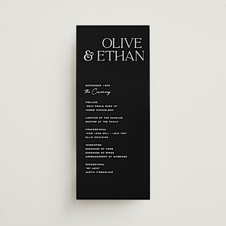 Wedding Programs