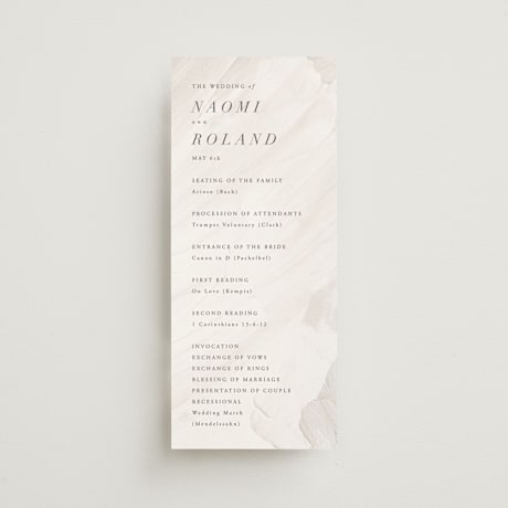 Wedding Programs