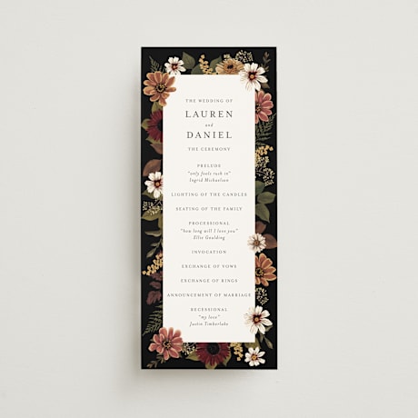 Wedding Programs