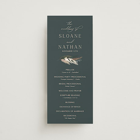 Wedding Programs