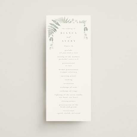 Wedding Programs