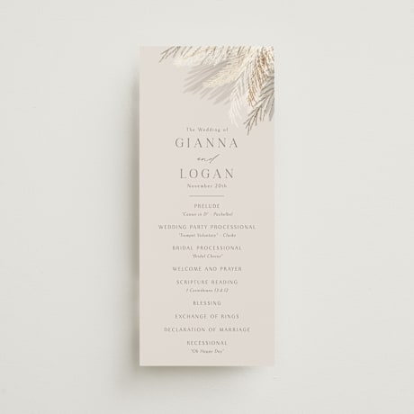 Wedding Programs