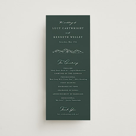 Wedding Programs