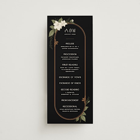 Wedding Programs