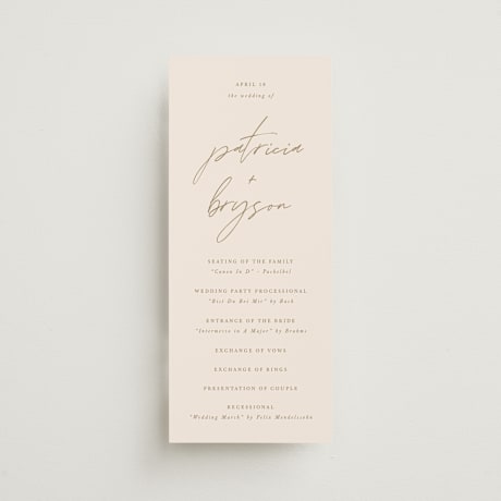 Wedding Programs