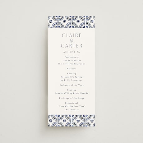 Wedding Programs