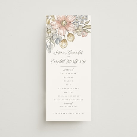 Wedding Programs