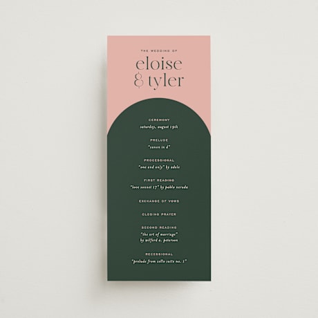 Wedding Programs