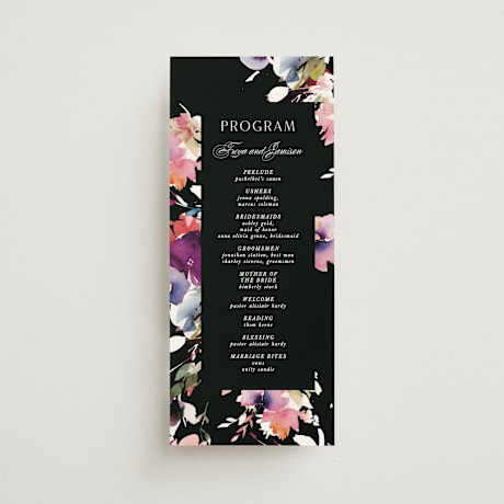 Wedding Programs