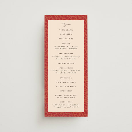 Wedding Programs