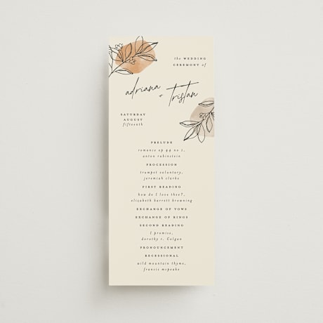 Wedding Programs