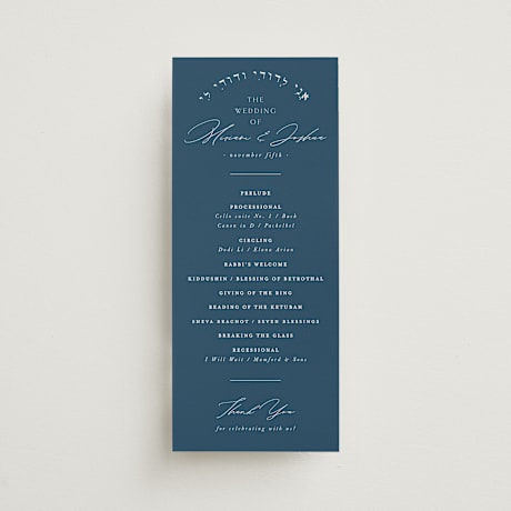 Wedding Programs