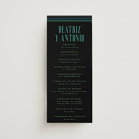 Wedding Programs