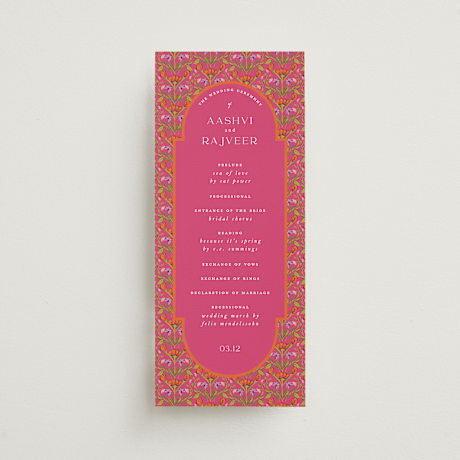 Wedding Programs