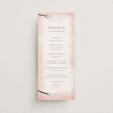 Wedding Programs