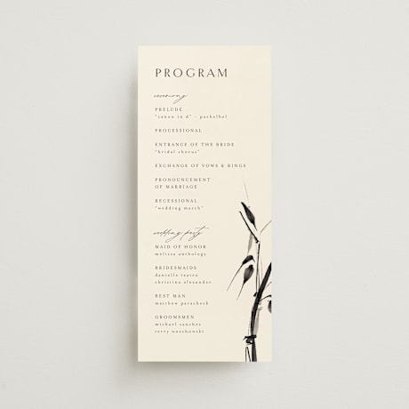 Wedding Programs