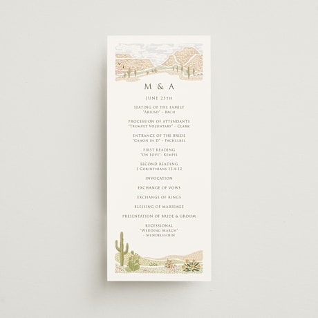 Wedding Programs