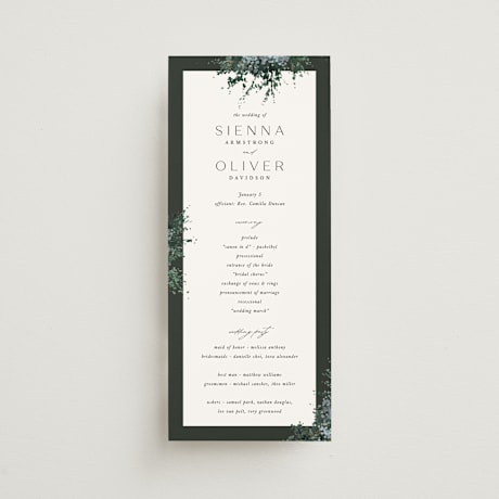 Wedding Programs