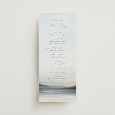 Wedding Programs