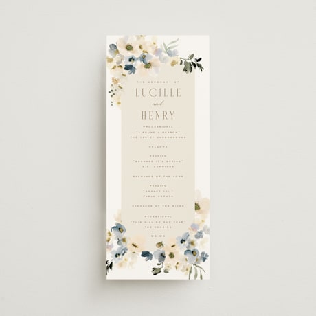 Wedding Programs