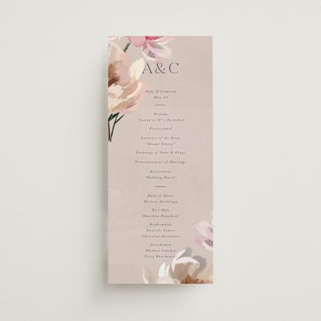 Wedding Programs