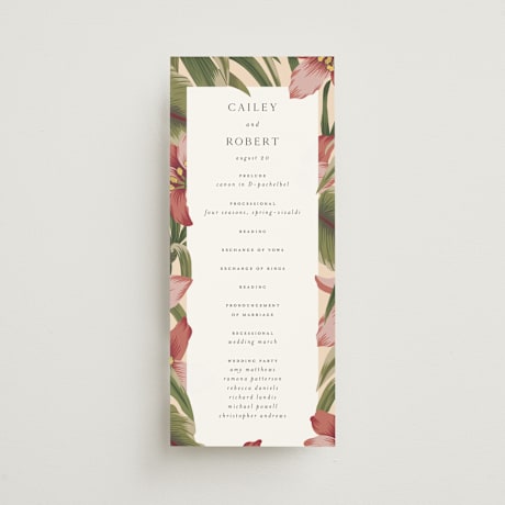 Wedding Programs