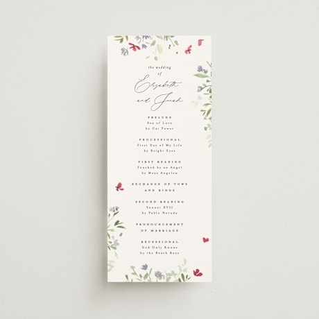 Wedding Programs
