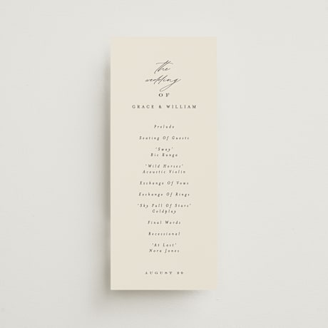 Wedding Programs