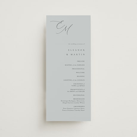 Wedding Programs