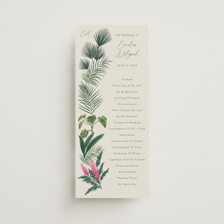Wedding Programs