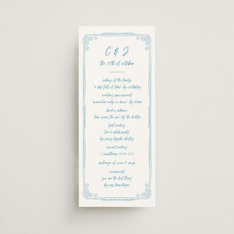Wedding Programs
