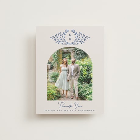 Flat Wedding Thank You Cards