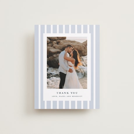 Flat Wedding Thank You Cards