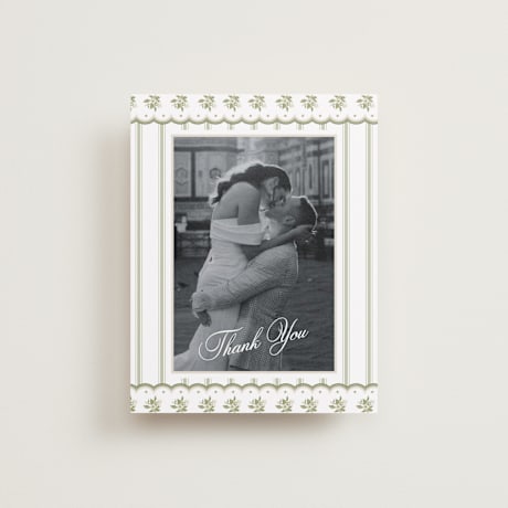 Flat Wedding Thank You Cards
