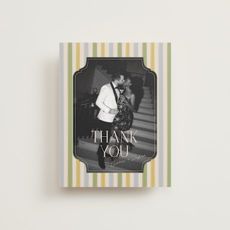 Flat Wedding Thank You Cards