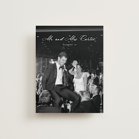 Flat Wedding Thank You Cards