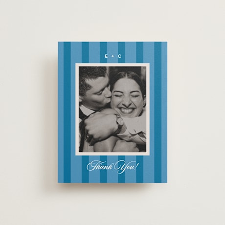 Flat Wedding Thank You Cards