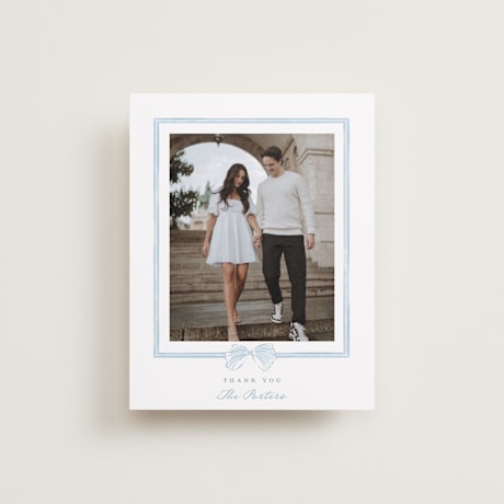 Flat Wedding Thank You Cards