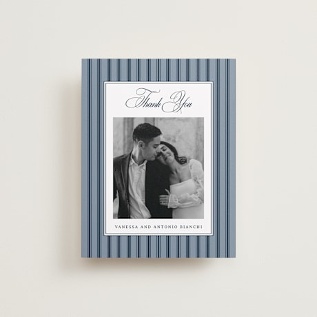 Flat Wedding Thank You Cards