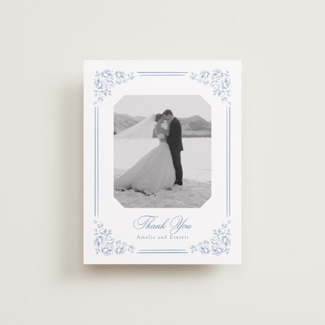 Flat Wedding Thank You Cards