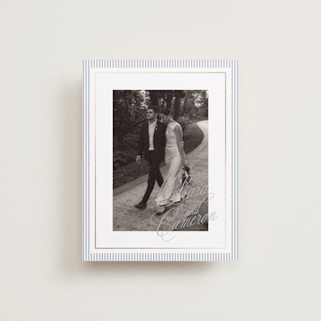 Foil-Pressed Flat Wedding Thank You Cards