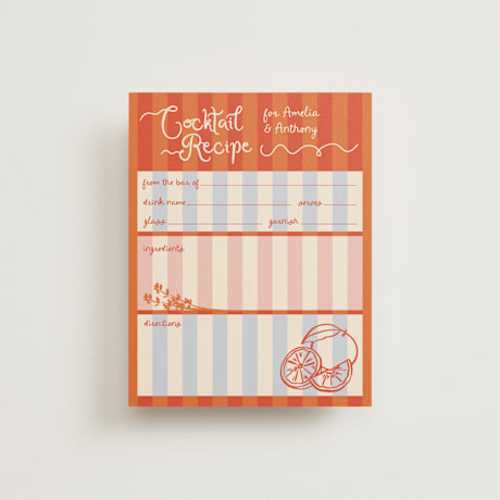 Bridal Shower Insert Cards